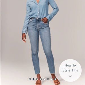 Abercrombie curve love jeans